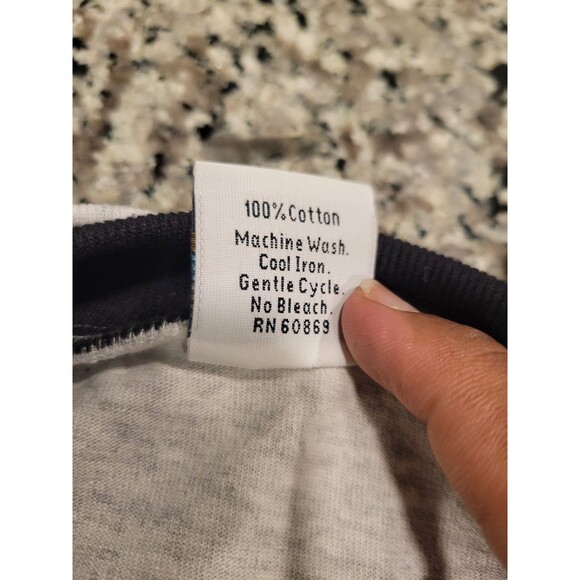 Sun Triangle T-Shirt Mens XL New York The Big Apple Graphic Short Sleeve Gray - Picture 3 of 6